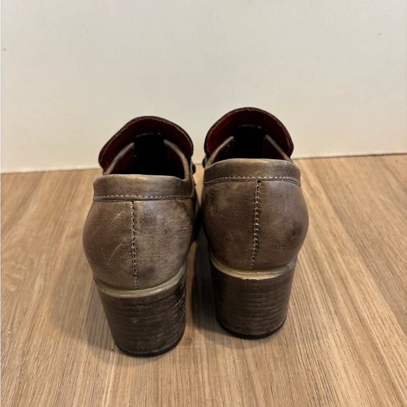 FREEBIRD by Steven Women's "Bristol" Dark Brown Leather Heeled Shoes Size 6 - Picture 4 of 6